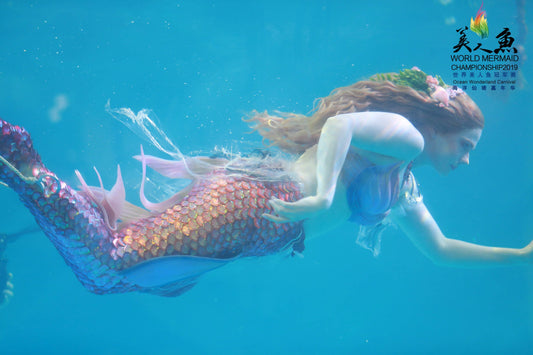 mermaid performer at World Mermaid Championship 2019