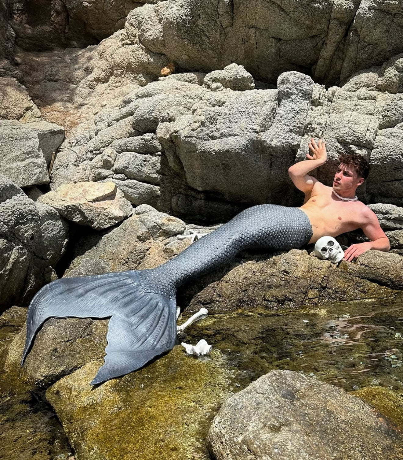 Dark fantasy merman